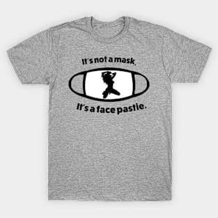 It's not a mask, it's a face pastie. (With dancer) T-Shirt